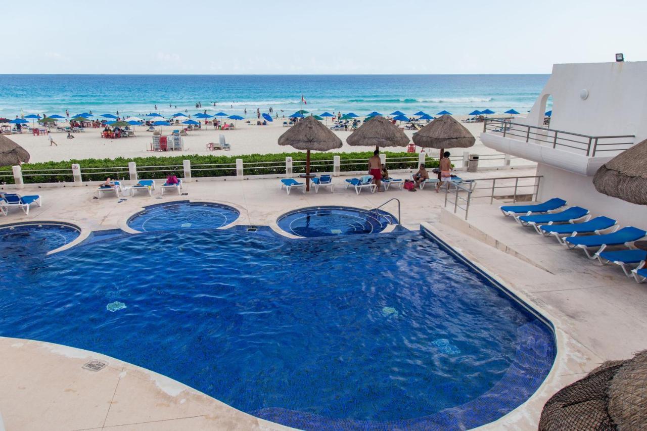 Amazing Caribbean Ocean View At Villas Marlin In Cancun Cancún Exterior foto