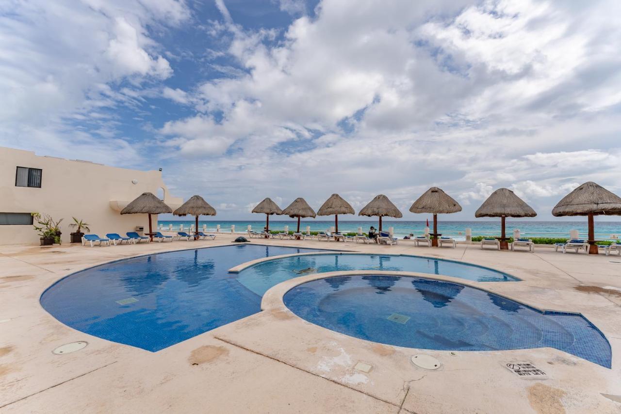 Amazing Caribbean Ocean View At Villas Marlin In Cancun Cancún Exterior foto