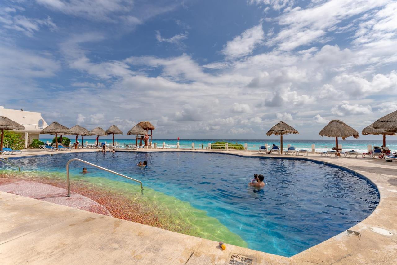 Amazing Caribbean Ocean View At Villas Marlin In Cancun Cancún Exterior foto