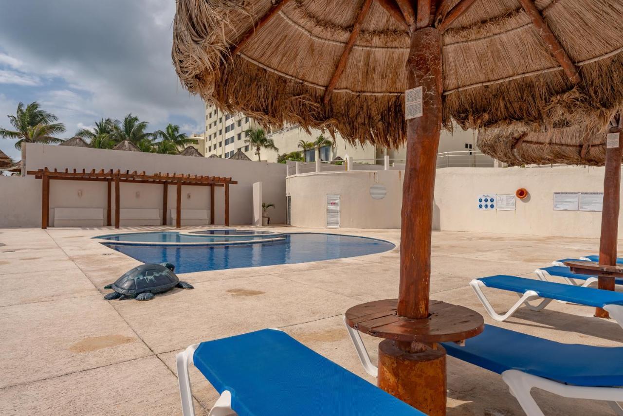 Amazing Caribbean Ocean View At Villas Marlin In Cancun Cancún Exterior foto
