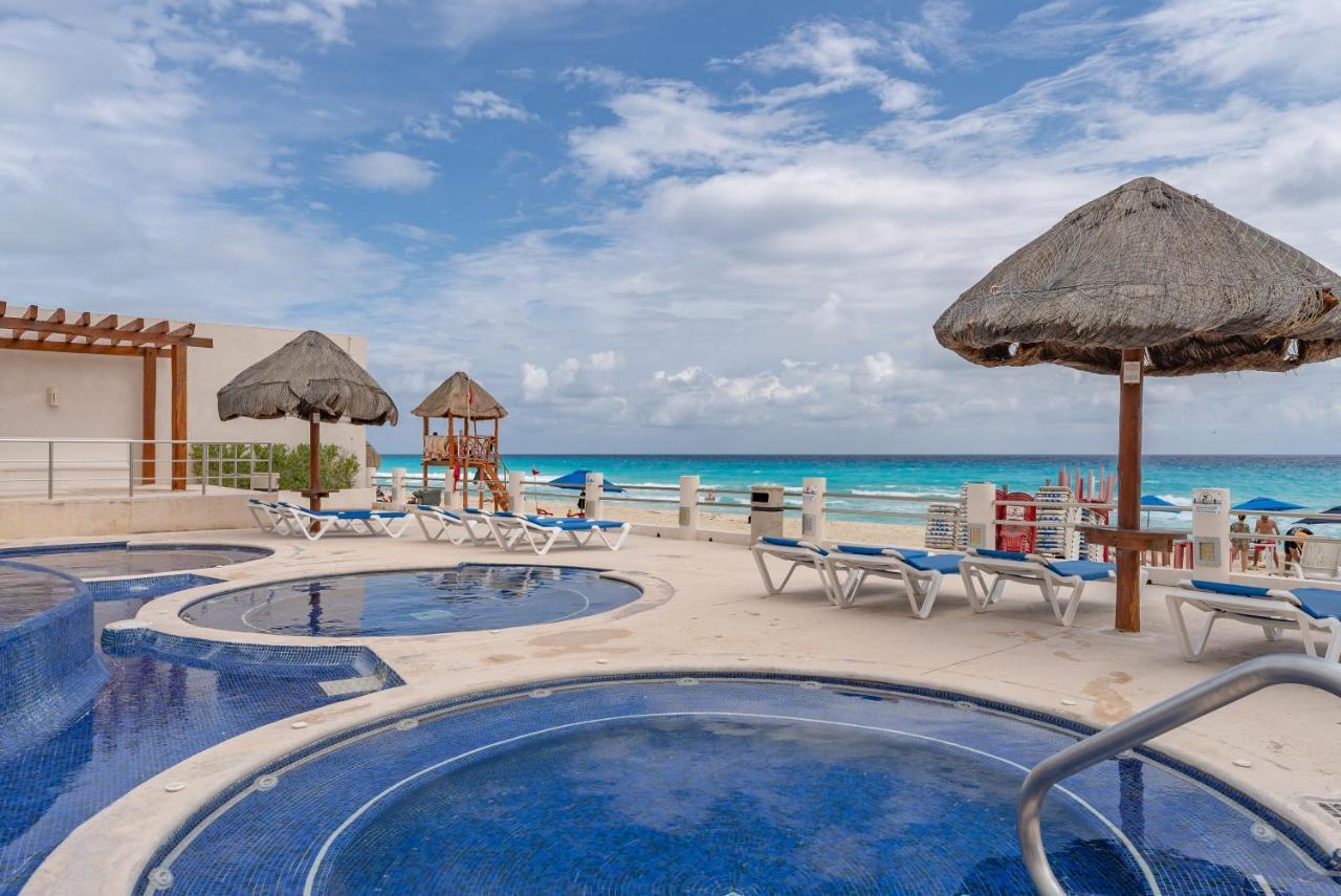 Amazing Caribbean Ocean View At Villas Marlin In Cancun Cancún Exterior foto