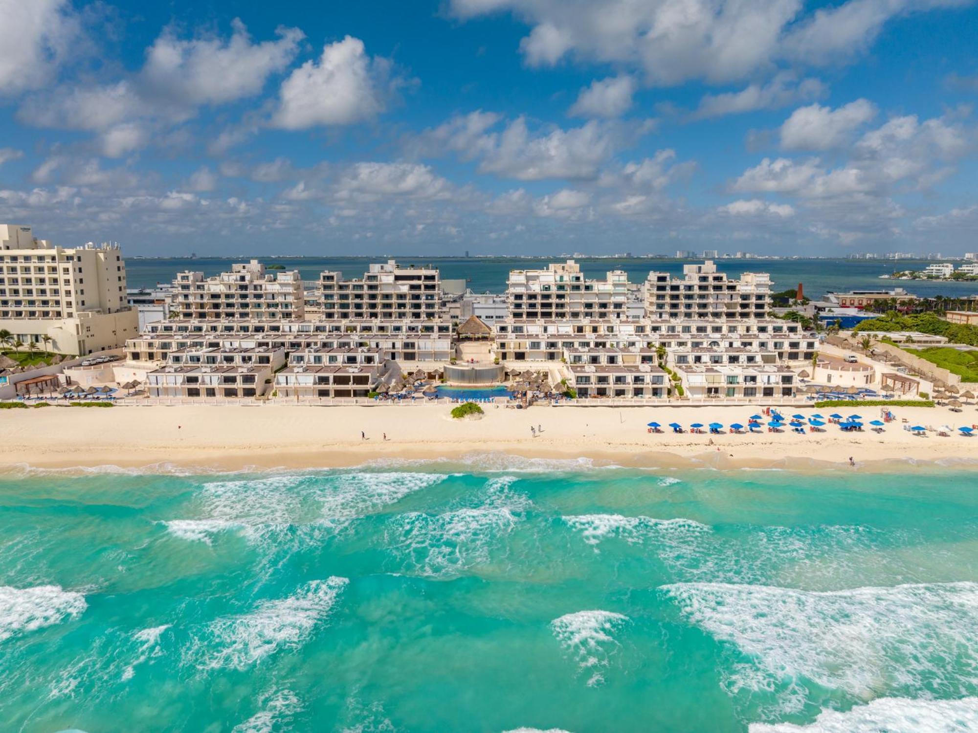 Amazing Caribbean Ocean View At Villas Marlin In Cancun Cancún Exterior foto