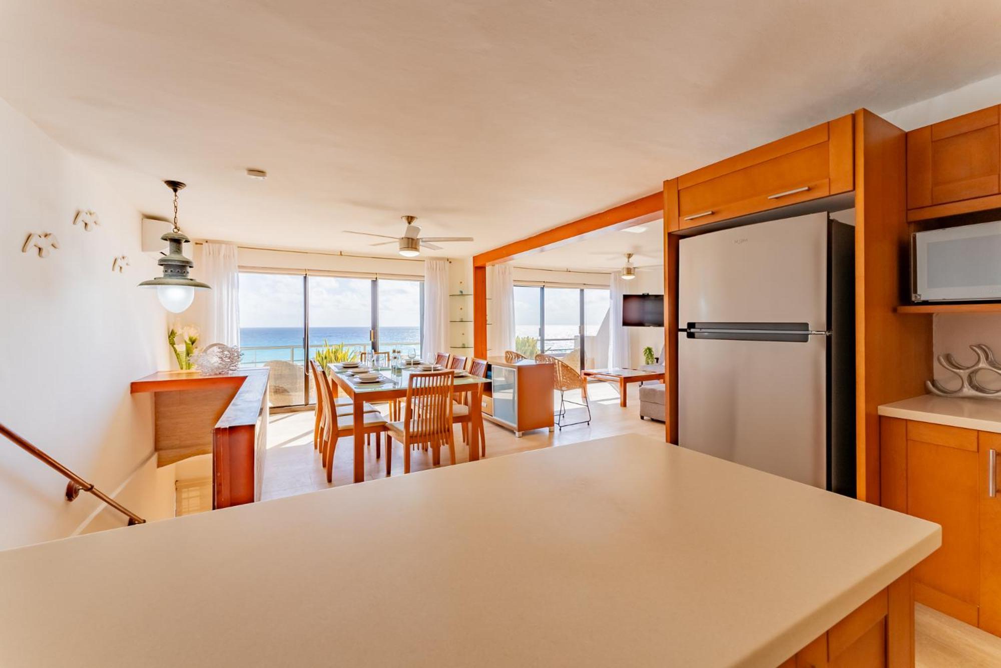 Amazing Caribbean Ocean View At Villas Marlin In Cancun Cancún Exterior foto