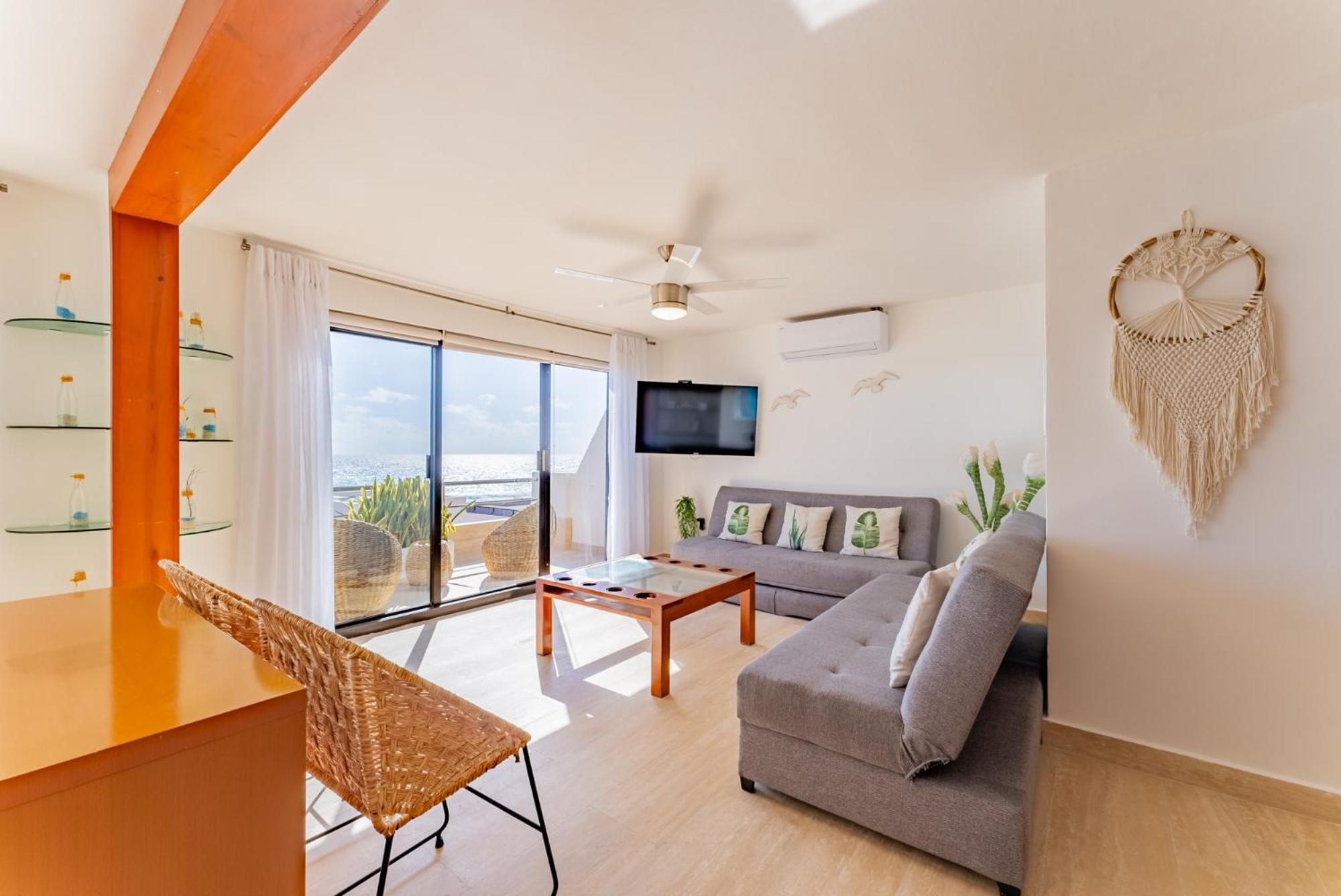Amazing Caribbean Ocean View At Villas Marlin In Cancun Cancún Exterior foto