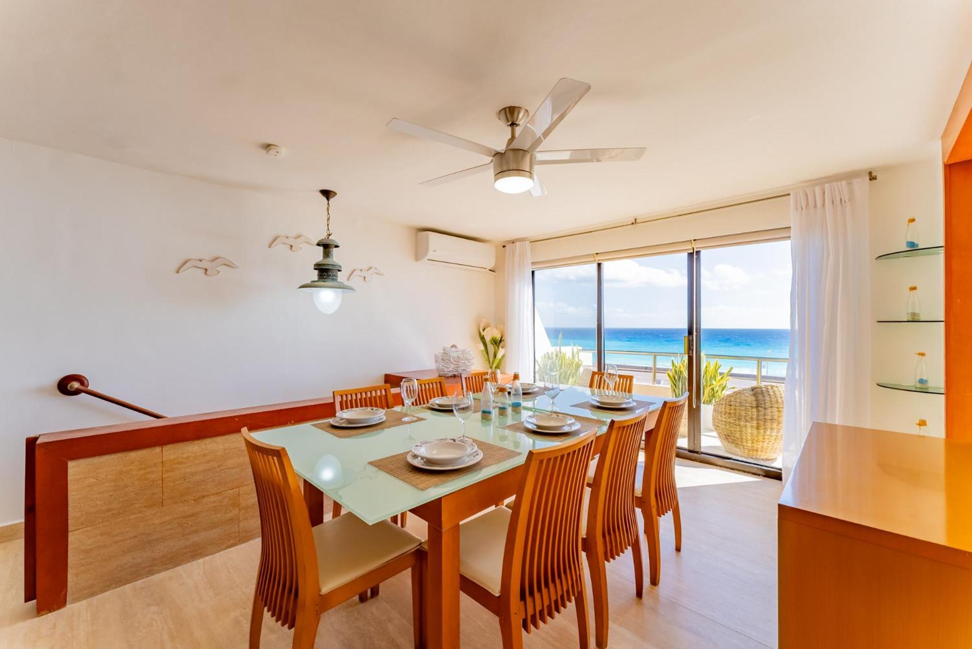 Amazing Caribbean Ocean View At Villas Marlin In Cancun Cancún Exterior foto