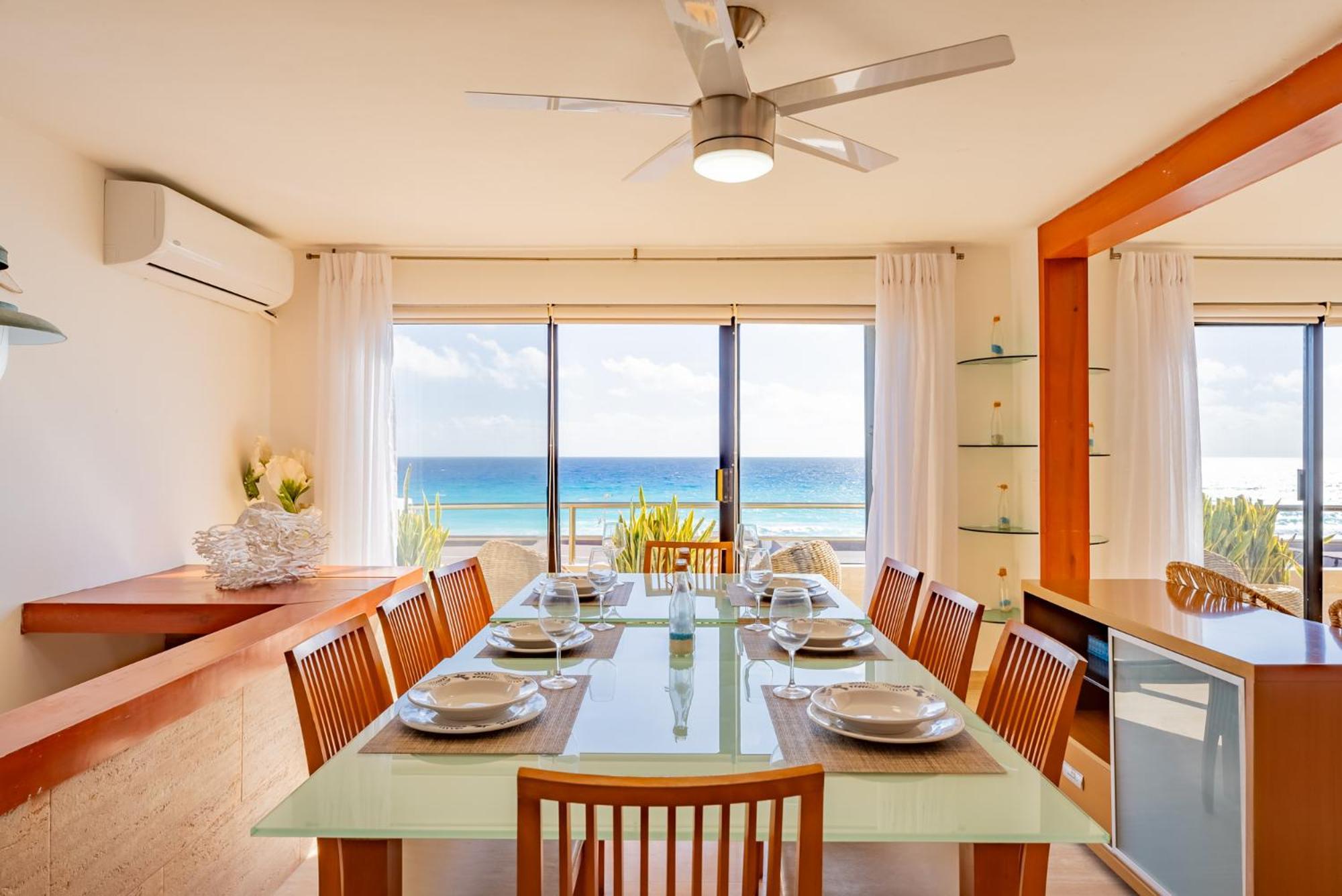 Amazing Caribbean Ocean View At Villas Marlin In Cancun Cancún Exterior foto